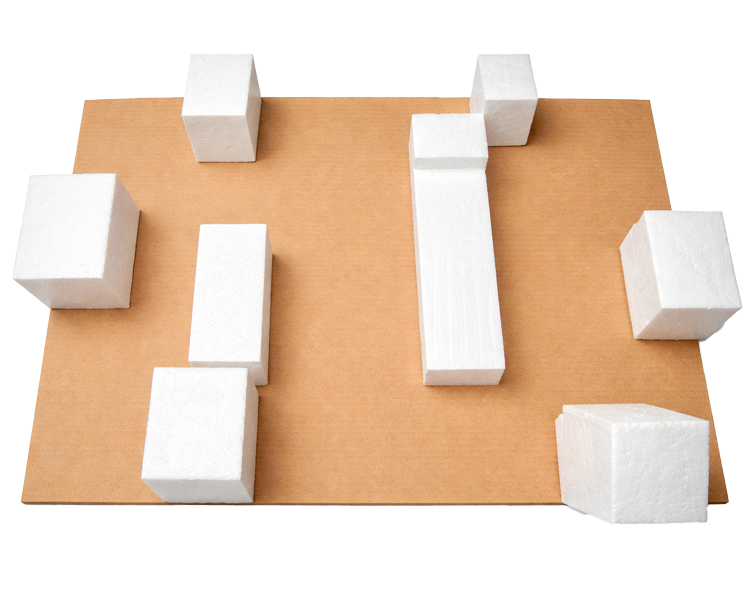 Dasar penyangga bantalan foam